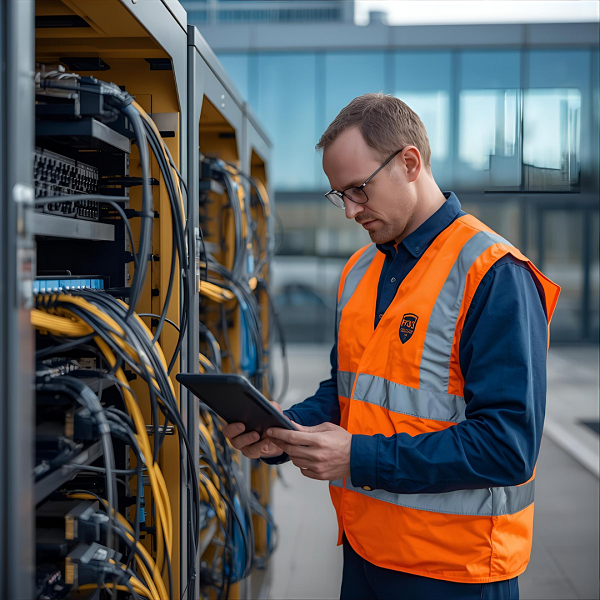 EuroTSI control center operator monitoring real-time security feeds and alarm alerts