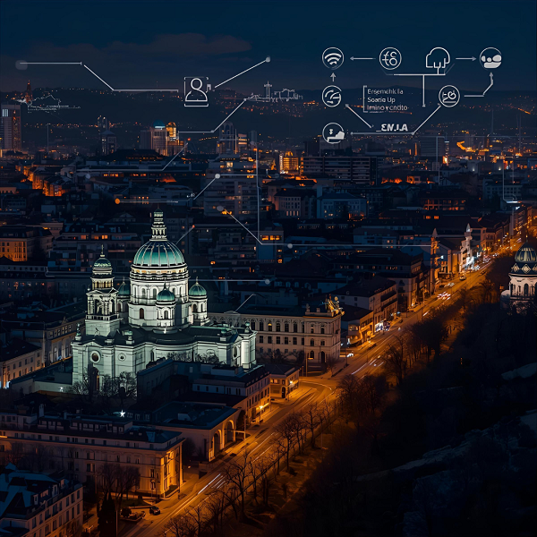 EuroTSI engineer performing advanced alarm system installation for business safety