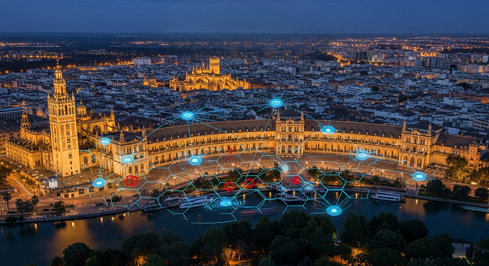 EuroTSI monitoring and alarm control systems operating in Seville facility