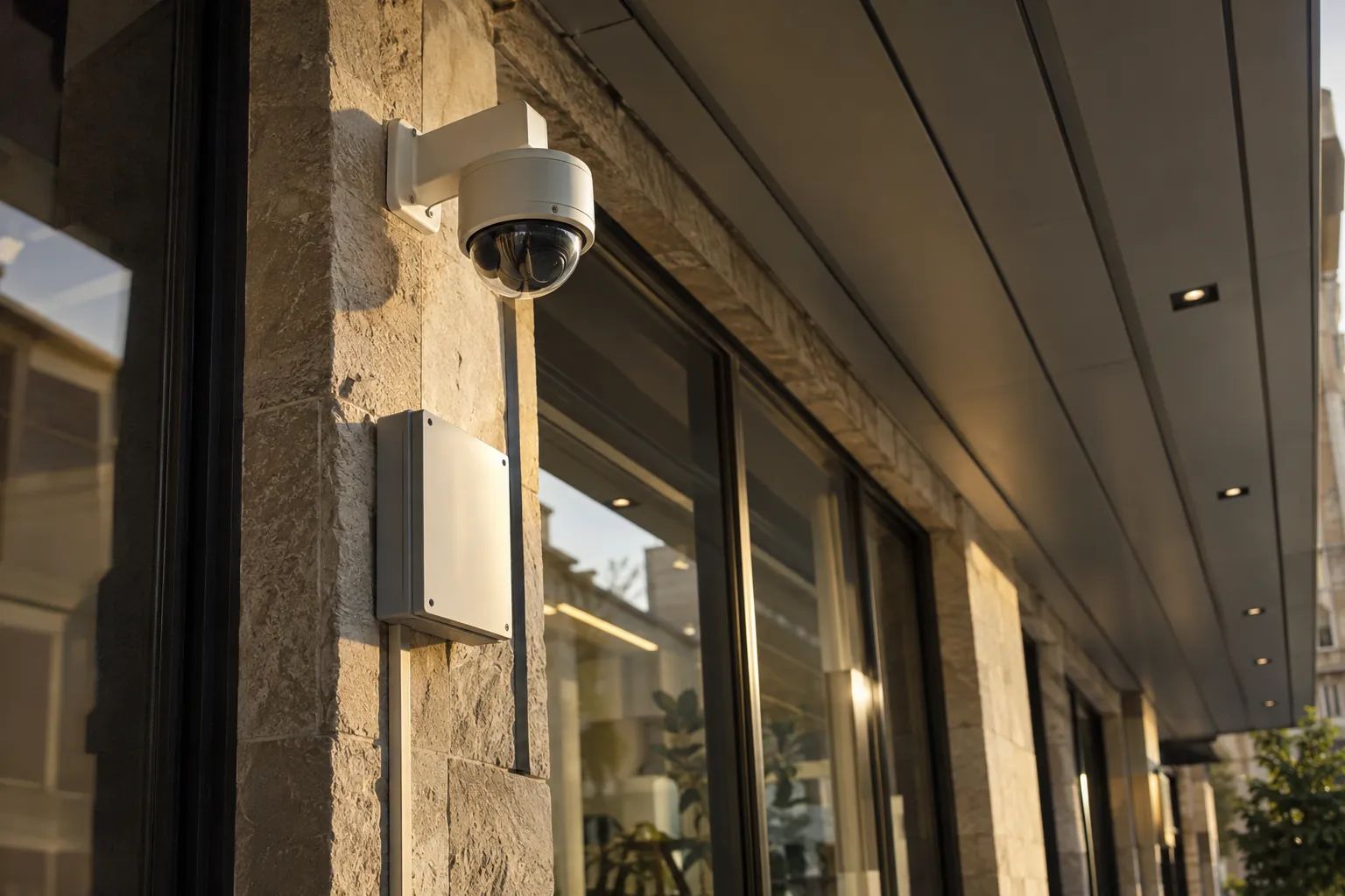 Installed commercial security and network infrastructure