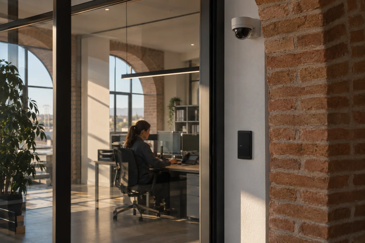 Installed commercial security and network infrastructure