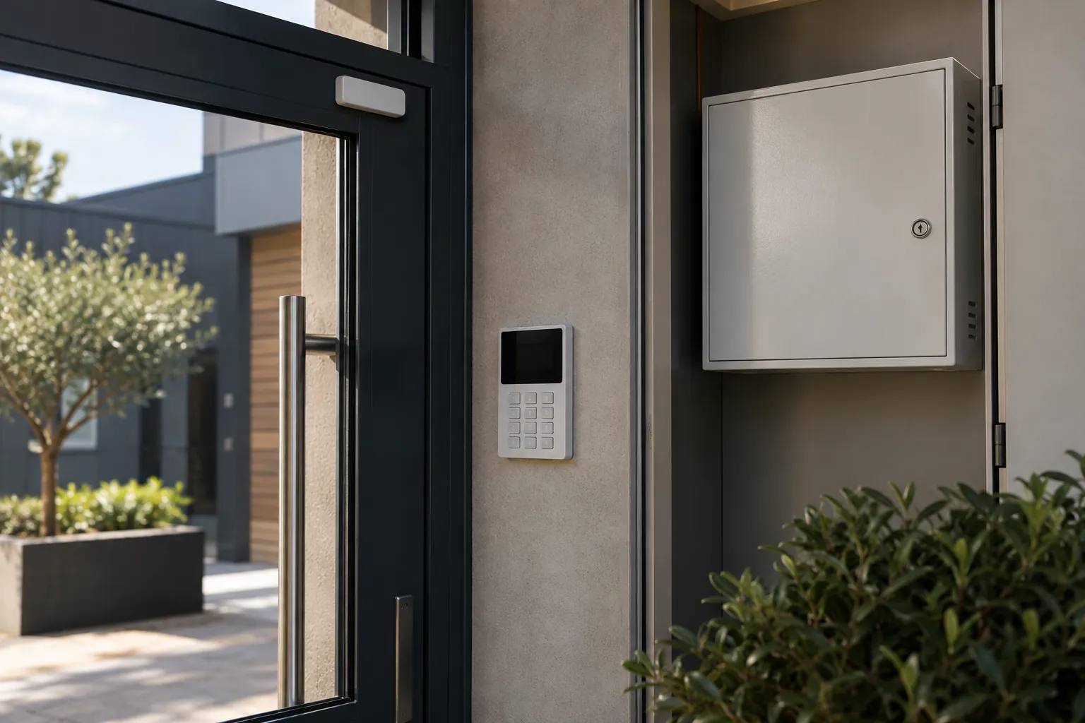 Installed alarm system maintenance equipment