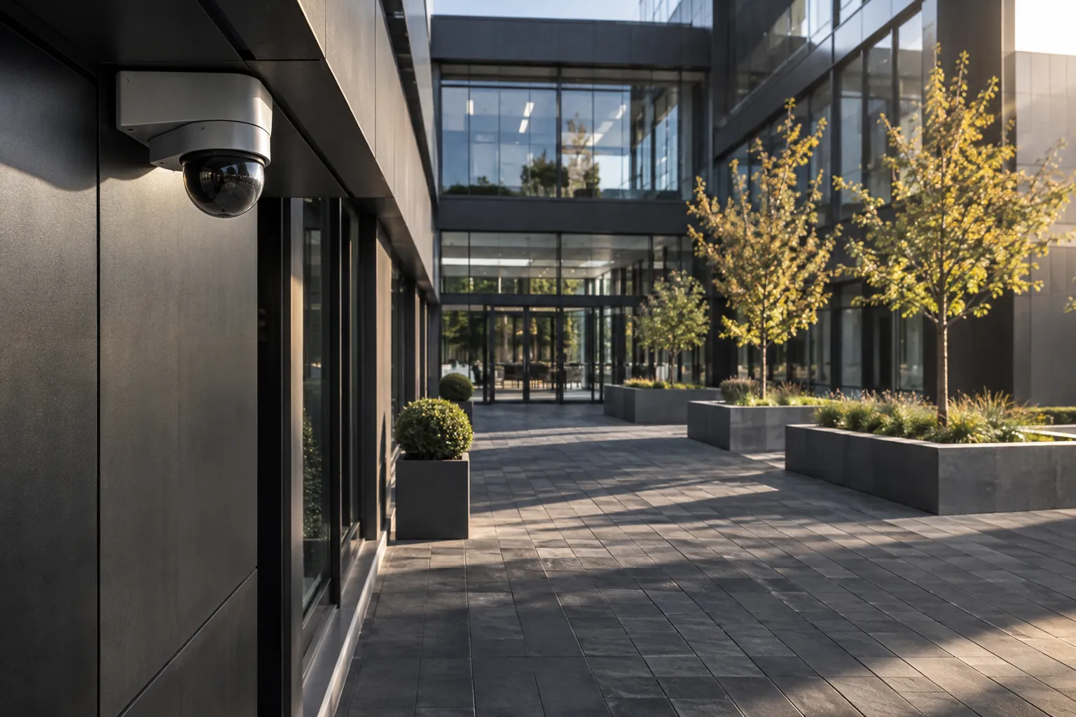 Installed commercial security and network infrastructure