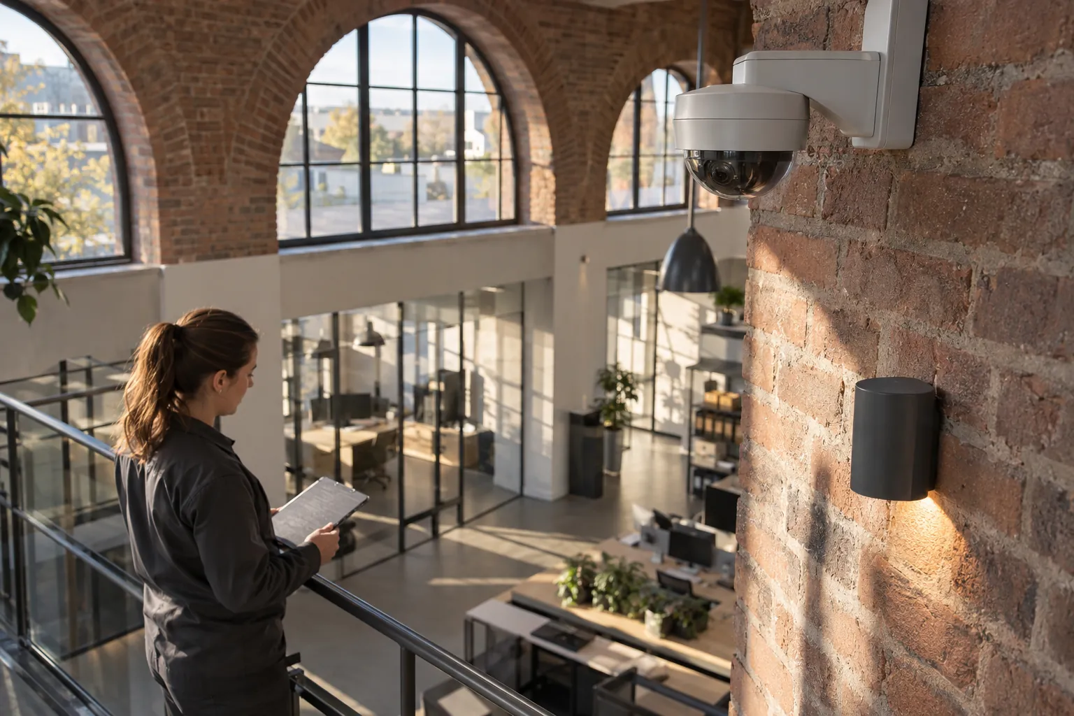 Installed commercial security and network infrastructure