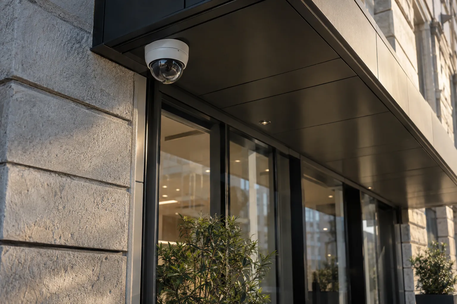 Installed commercial security and network infrastructure