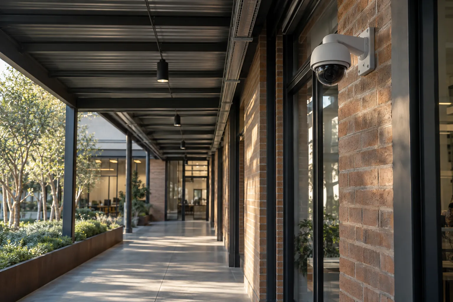Installed commercial security and network infrastructure