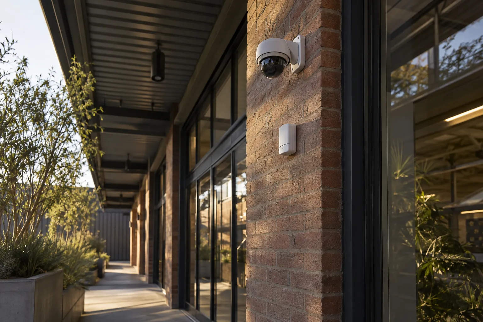 Installed commercial security and network infrastructure