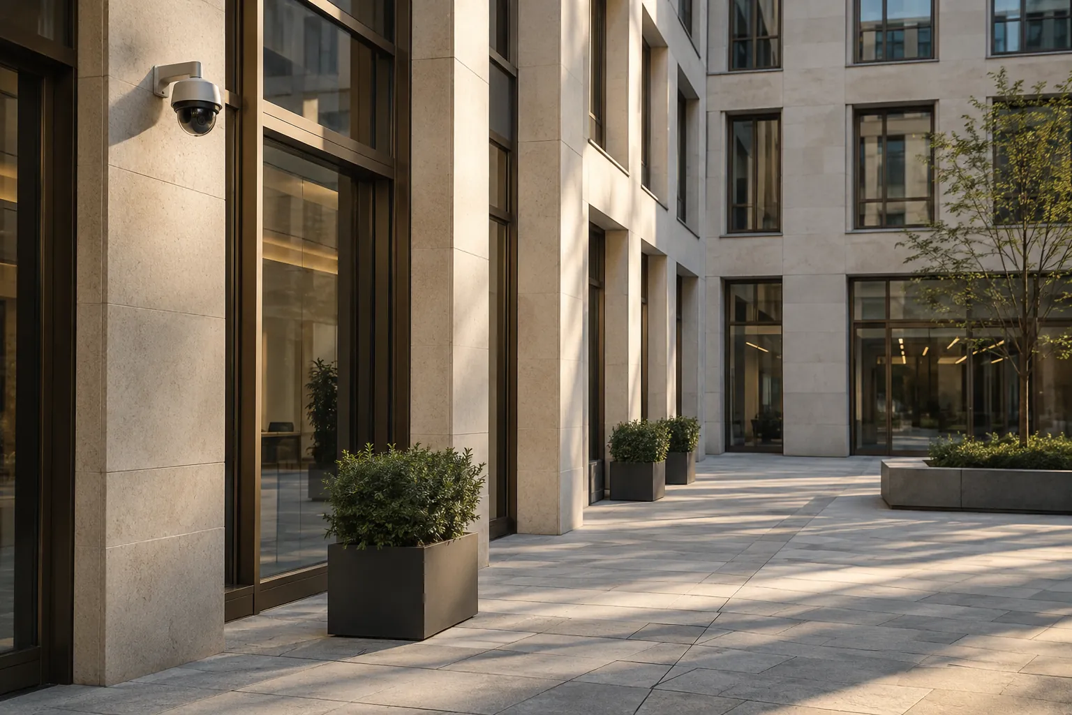 Installed commercial security and network infrastructure