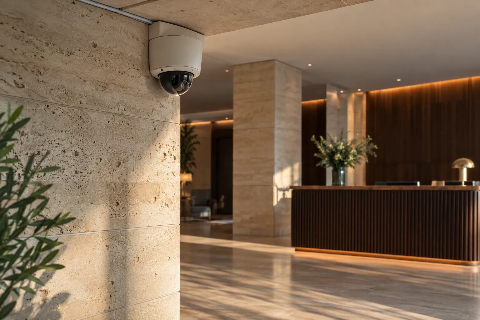 Installed commercial security and network infrastructure