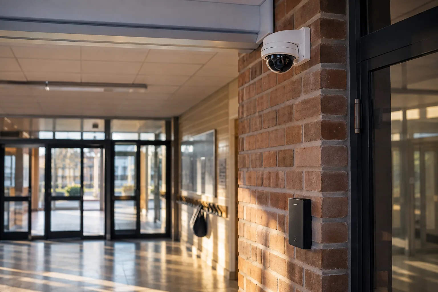 Installed commercial security and network infrastructure