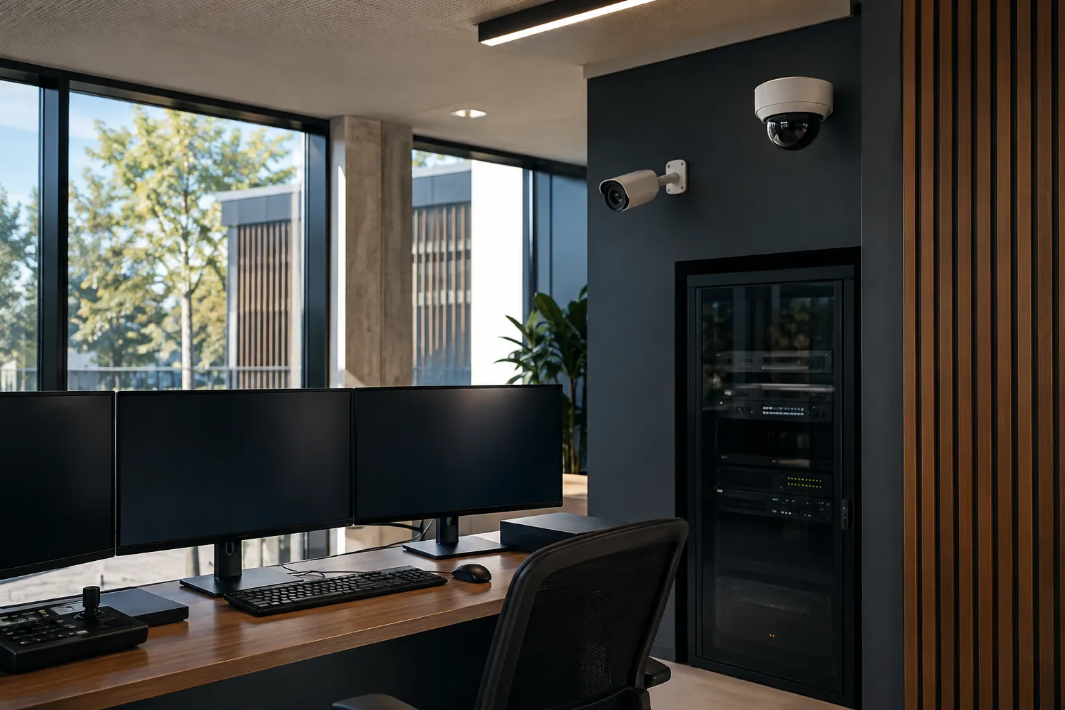 Installed ai security installation equipment