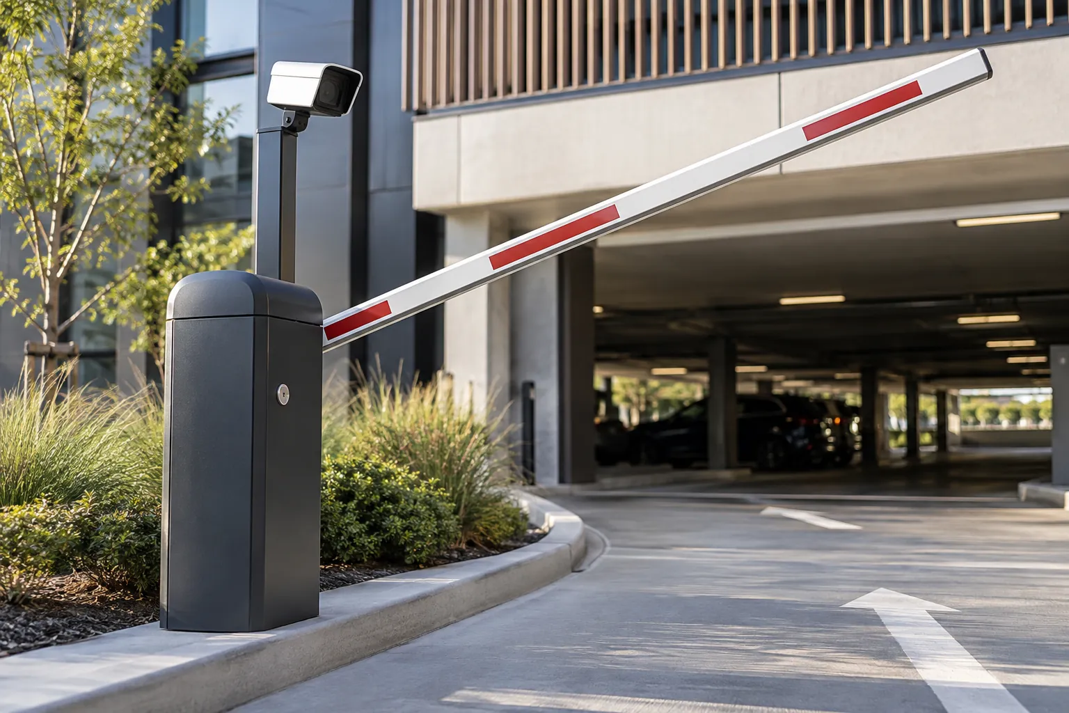 Installed smart traffic management equipment