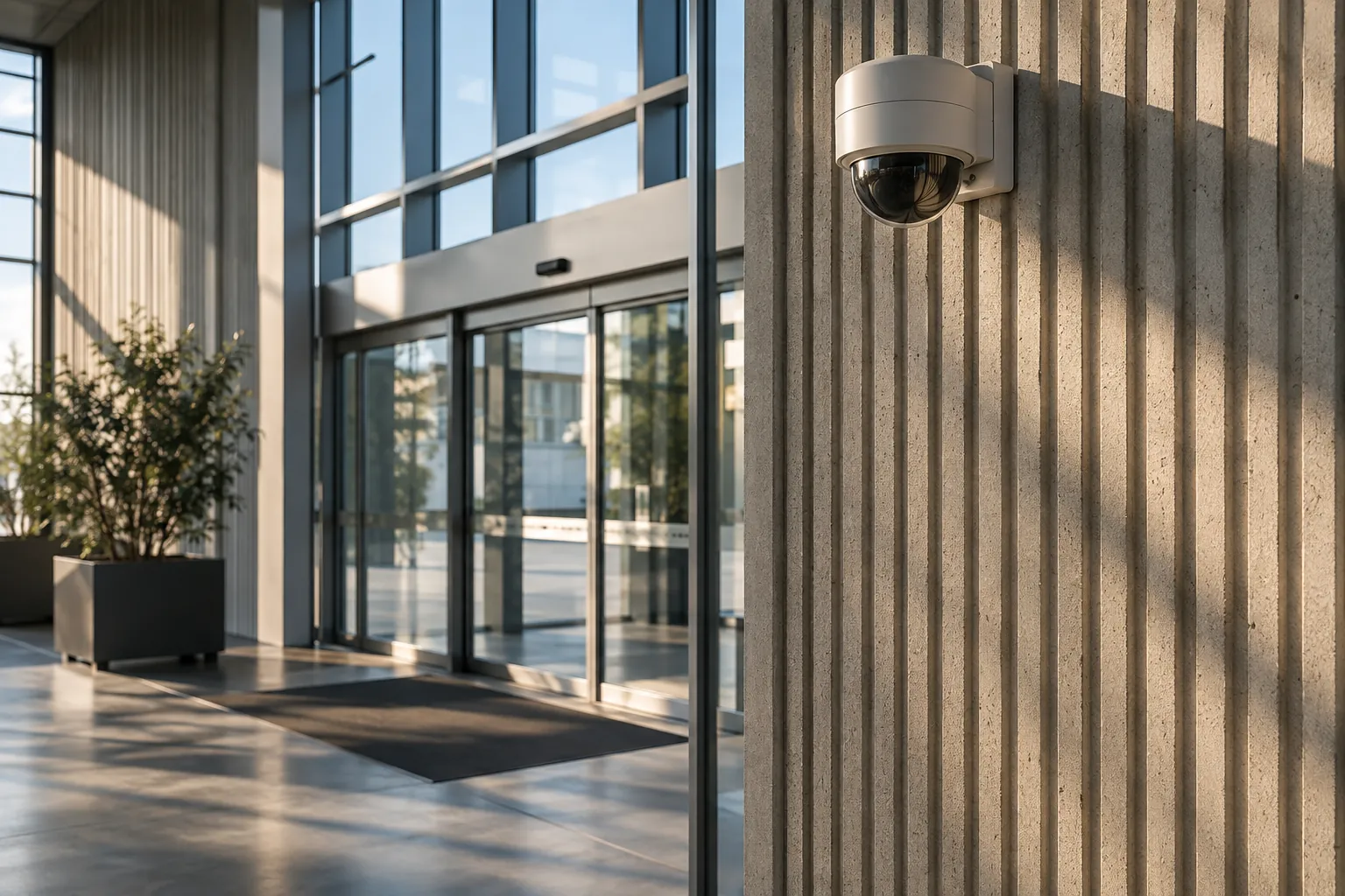 Installed commercial security and network infrastructure