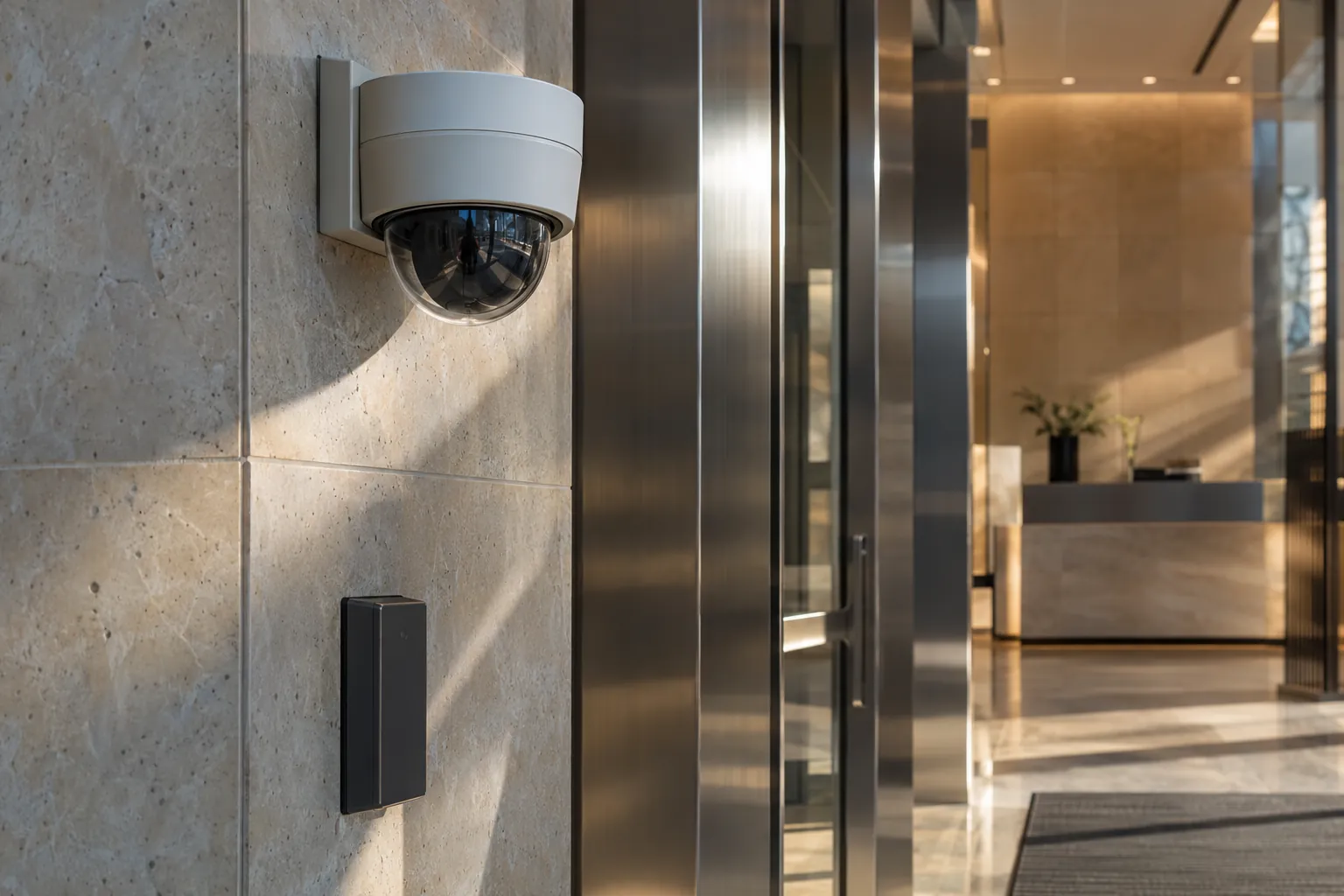 Installed commercial security and network infrastructure
