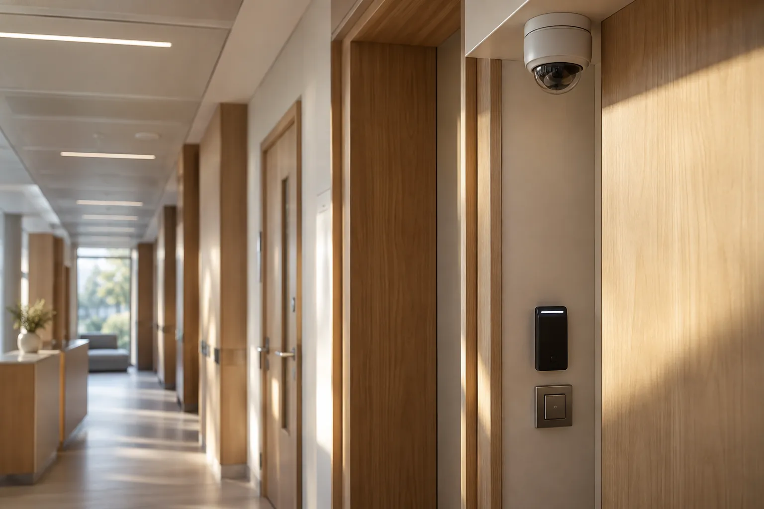 Installed commercial security and network infrastructure
