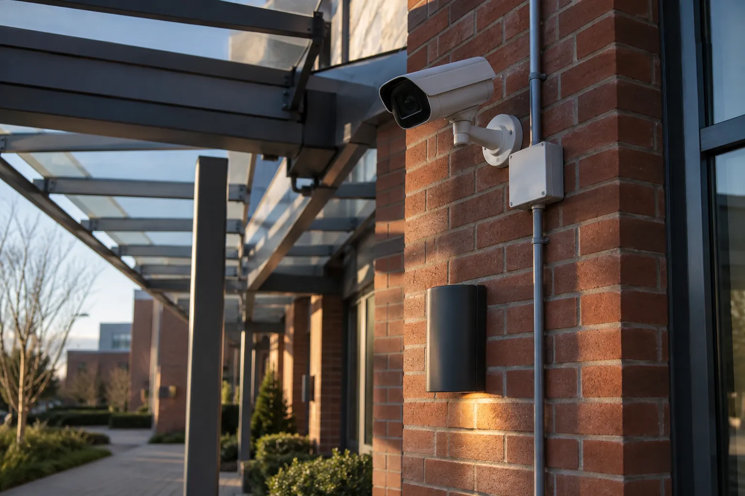Installed commercial security and network infrastructure