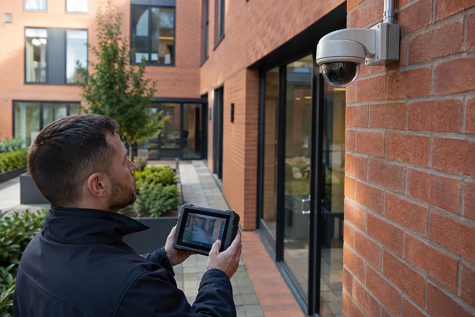 Camera-system detail and commercial environment — Enhancing UK Commercial Security with AI-Powered CCTV Systems