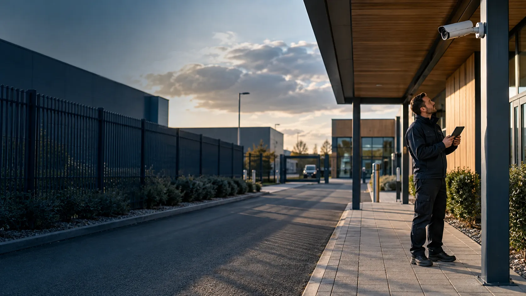 Commercial security engineering — AI CCTV for UK Commercial Security: Smarter Perimeter Detection and GDPR Compliance