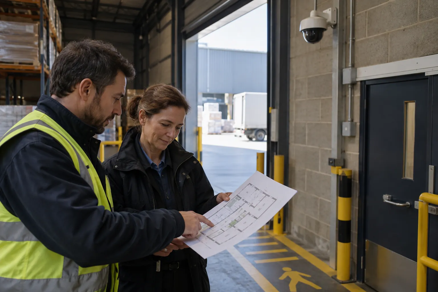 Camera-system detail and commercial environment — AI CCTV: Enhancing UK Business Security with Privacy-First Solutions