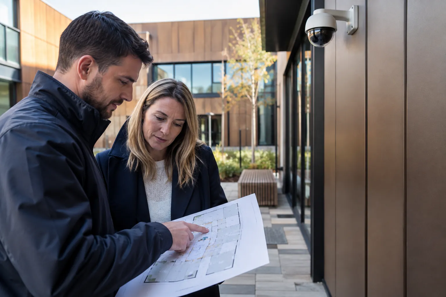 Camera-system detail and commercial environment — AI-Powered CCTV: Enhancing UK Commercial Security with GDPR Compliance