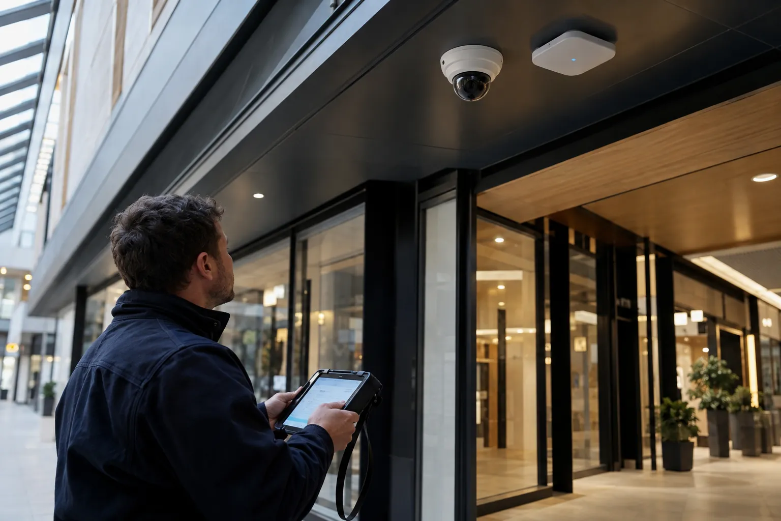 Camera-system detail and commercial environment — Enhancing UK Commercial Security with AI CCTV and eufy PoE Wi-Fi Module