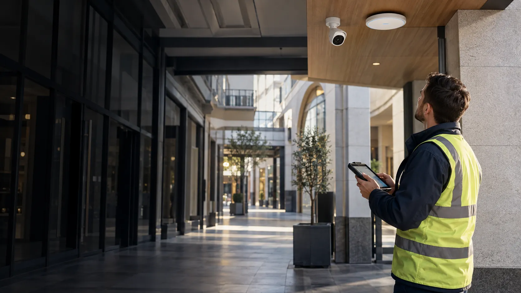 Commercial security engineering — Enhancing UK Commercial Security with AI CCTV and eufy PoE Wi-Fi Module