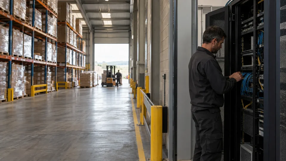 Illustrative industrial & warehousing site preparation and installation work