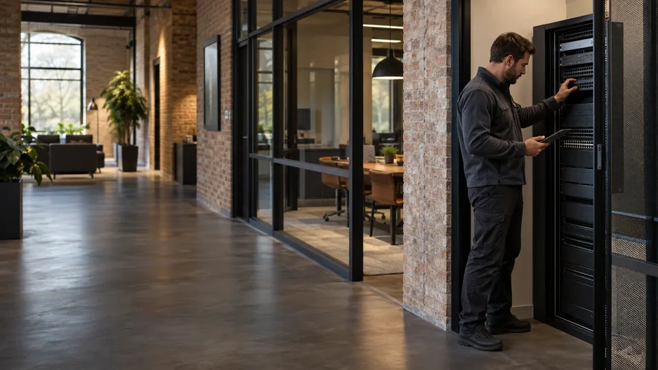 Illustrative offices & commercial buildings site preparation and installation work
